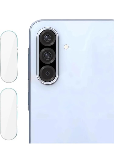 Samsung Galaxy Uyumlu A26 5g Esnek Nano Kamera Lens Koruyucu 2 Adet Şeffaf