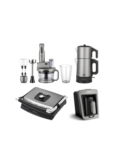 Fakir Silver Stone Serisi 4'lü Elektrikli Çeyiz Seti