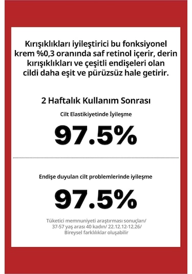 %03 Retinol İçeren   Ve Yenileyici Retinol Krem 20ml