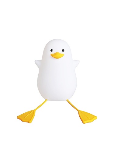 Soulader Sensörlü Ördek Şeklinde Dekoratif Gece Lambası Işığı Beyaz