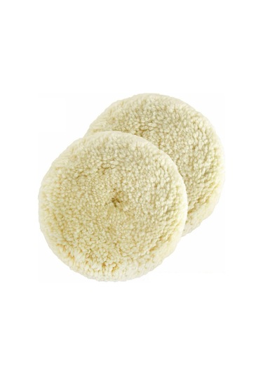 Shineyee 2 Adet 7 İnç Koyun Yünü Parlatma Diski - Otomobil Cila Ve Parlatma İçin Tek Yüzlü Paspas