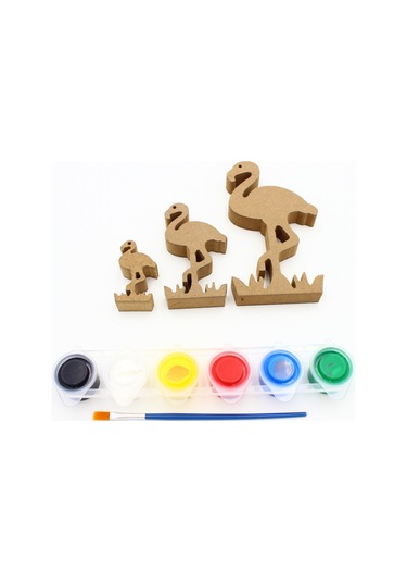 Na Neşeli Ahşap Ahşap Pelikan Figürü 3 Lü Takım 15cm 10cm 6cm Ahşap Boyama Ürünü.boyama Etkinliği.okul Öncesi Model 3lüpelikanboyalı