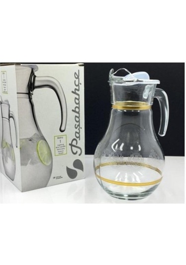 Paşabahçe 43934 Dantel Mat Yaldız Sürahi 1800 Cc