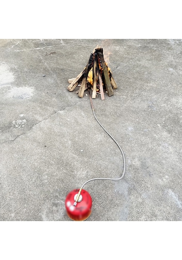 Leezsing Rüzgara Karşı Dayanıklı Taşınabilir Ateş Yakma Aleti - 8 Alev Delikli Kamp Ve Barbekü İçin Pratik Çözüm