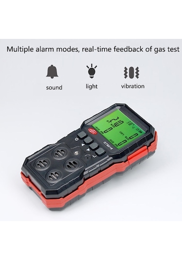 Butu Benetech Gt8212 Karbon Monoksit Dedektörü Yanıcı Gaz Zehirli Ve Zararlı Dedektör