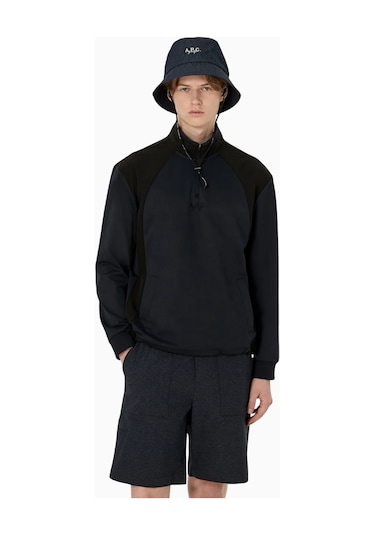 A.p.c Ewen Bucket Hat Unisex Pamuk Şapka Lacivert