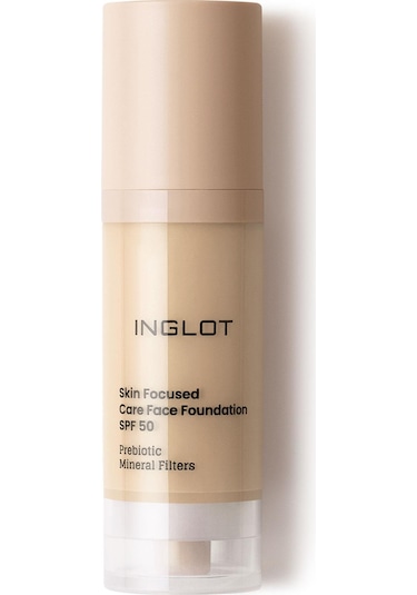 Inglot Skin Focused Care Face Foundation SPF50 Light