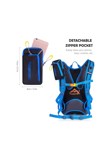 Padalink Dağ Bisikleti Ve Outdoor Sırt Çantası - Su Deposu, Hafif Ve Dayanıklı 650g Sarı