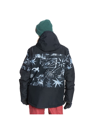 Quiksilver - Mıssıon Prınted Block Jk Siyah Siyah
