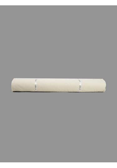 %100 Pamuk 46 Tel Amerikan Bezi Ham Bez Punch Kumaş - Krem 2000x220 CM