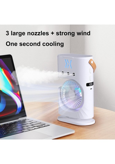 Jialan Taşınabilir Misting Fan - Küçük Taşınabilir Sessiz