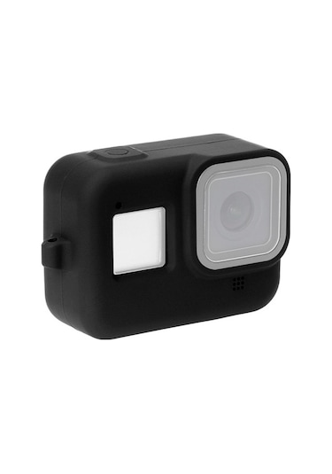 Puluz Pu428b Gopro Hero8 İçin Silikon Koruma Kılıfı+wrist Strap 001