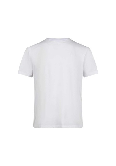 2As Winson Erkek Viloft Sifir Yaka Tişört - Beyaz