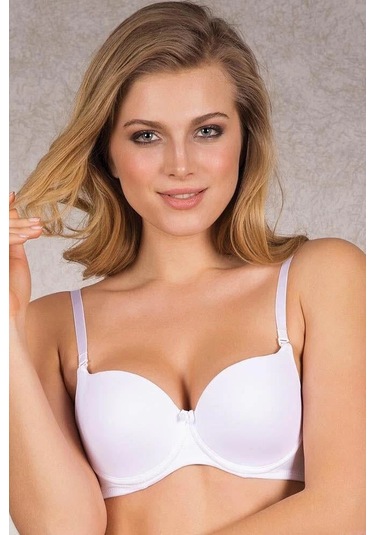 Balenli Desteksiz Dolgusuz Askıları Çıkabilen Günlük Klasik T-shirt Sütyeni Siyah