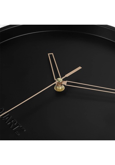 Reedark Sessiz Kuvars Hareketli 30 Cm Metal Duvar Saati - Modern Minimalist Tasarım, Ev Ofis Dekoru Çok Renki