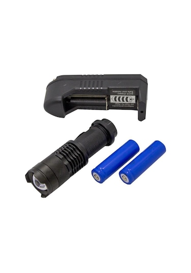 Watton Wt-304 Mini Kuvvetli El Feneri Siyah