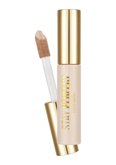 Flormar Stay Perfect Yüksek Pigmentli & Yarı Mat Bitişli Likit Kapatıcı 002 Light