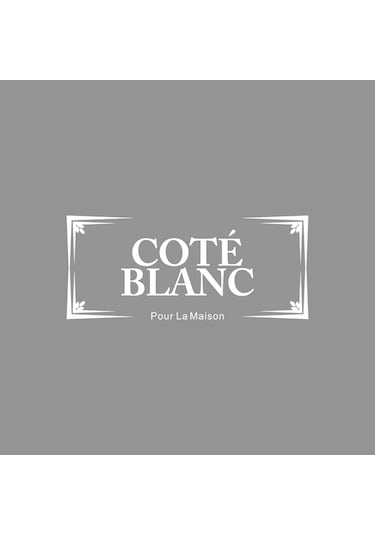 Coté Blanc Karo Siyah %100 Pamuk Çift Kişilik Nevresim Takımı Siyah