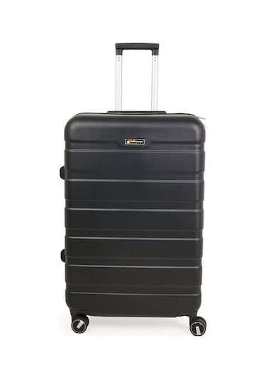 Hoffmanns Titan Büyük Boy Abs Valiz - Siyah - 76x52x30 Cm Siyah