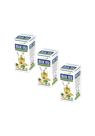 Naturpy Milk Tea Emziren Anneler İçin Bitkisel Küp Çay 3 x 250 G