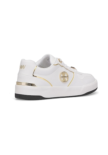 Nine West A102012180 5f Heydin 5pr Kadın Klasik Sneaker Beyaz Beyaz