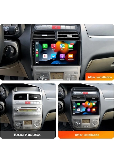 Fiat Linea Android Multimedya 2gb/32gb Carplayli 9 İnc Ips Ekran