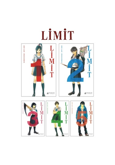 Limit 1-2-3-4-5-6 Tam Seri Manga Seti Ciltli Akılçelen Kitaplar
