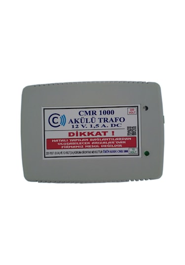 Cmr 1000 Kilit İçin Akülü 12v Trafo