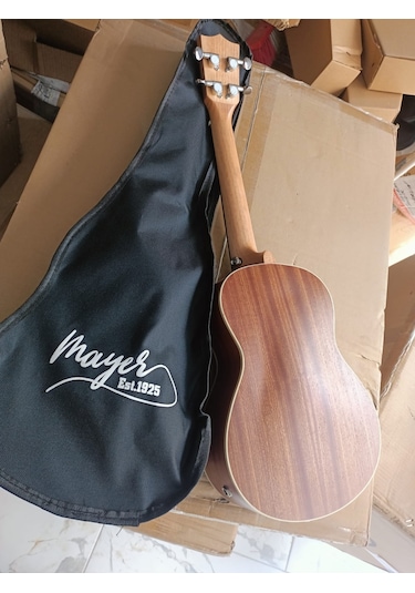 Mayer Lut-29eq Model Concert Boy Elektro Ukulele-kılıf Ve Pena