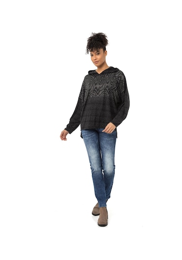 Wl356 Kadın Kapşonlu Sweatshirt 001