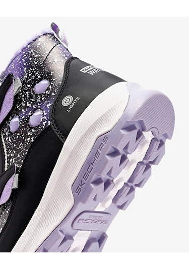 Skechers Storm Blazer 303439l Bklv Kız Çocuk Siyah Işıklı Bot Karışık