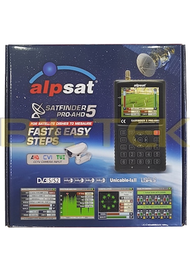 Satfinder 5 Hd Pro Profesyonel Uydu Bulucu 2018 Model
