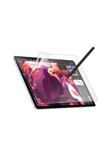 Galaxy Tab S9 11 İnç Uyumlu Fuchsia Tablet Temperli Cam Ekran Koruyucu
