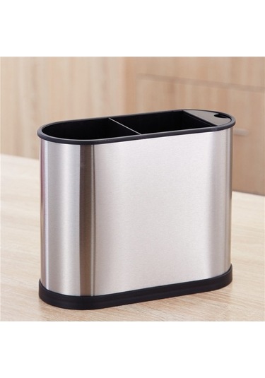 Dancemonkey Paslanmaz Çelik Küçük Mutfak Ev Sofra Saklama Kutusu Gri