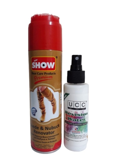 Show Süet Nubuk Sprey Camel Ve Ucc Ayakkabı Temizleyici Sprey