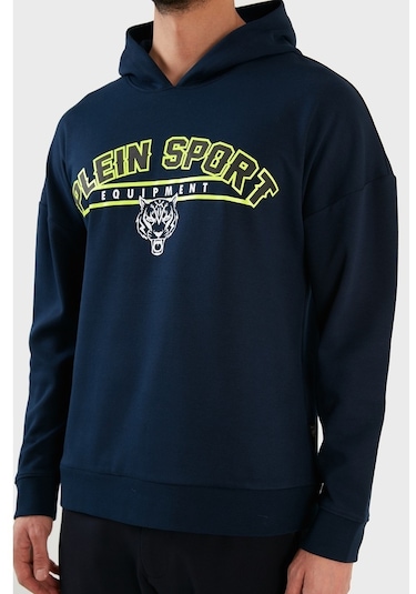 Plein Sport Erkek Sweat Fıps21985 Lacivert