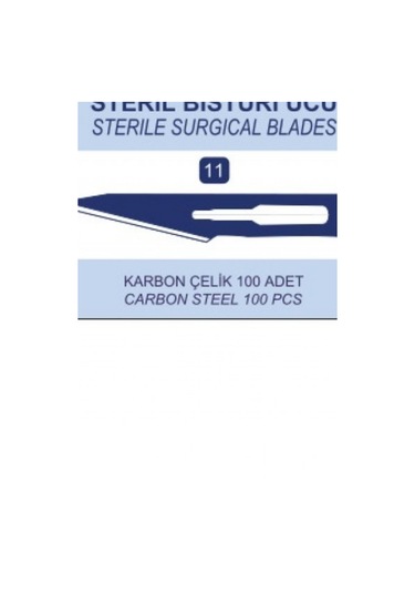 beybi bistüri ucu 11 numara 4 paket [400 adet9