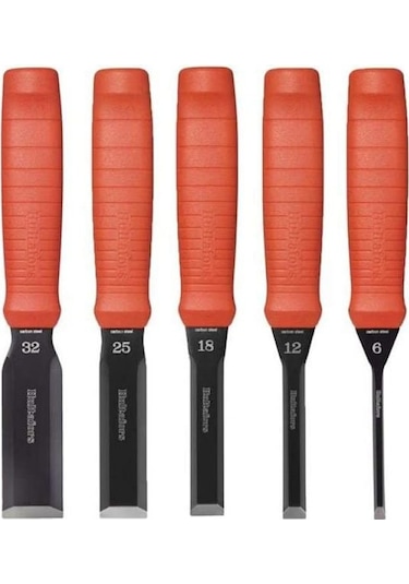 Hultafors 390005 Edcs5 Düz Iskarpela Seti - 5 Parça
