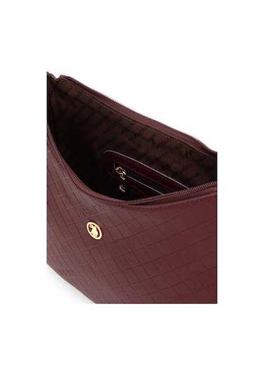 U.S. Polo Assn. Kadın Bordo Omuz Çantası 50317803-VR014