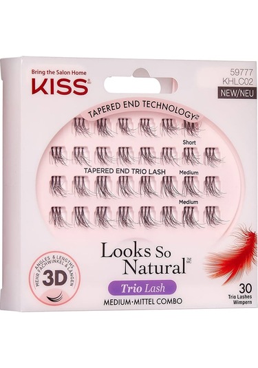 Kiss Takma Kirpik Haute Couture Trio KHLC02 S - M