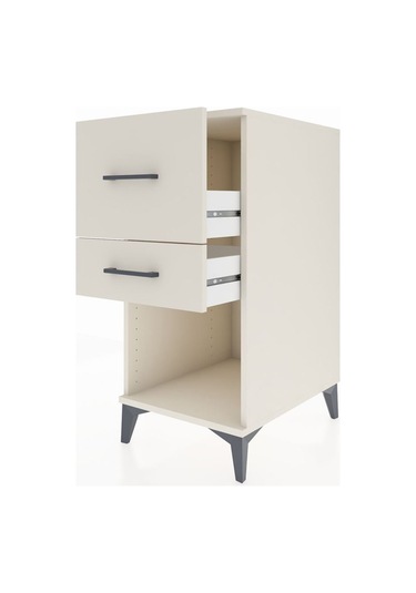 Kronos Komodin 2 Çekmeceli 44x59x96 Aytaşı-aytaşı Aytaşı