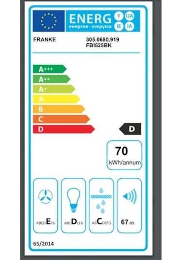 Franke Inca Smart Box FBI 525 BK Aspiratör