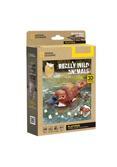 National Geographic - Ornitorenk 3d Puzzle Ds1184h