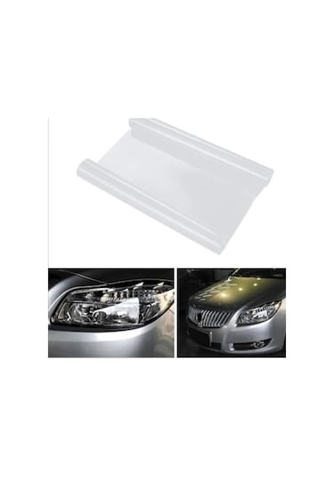 Bukalemun Far Stop Filmi 30 Cm X 1 Mt Transparan Beyaz Bkl-fs-tr