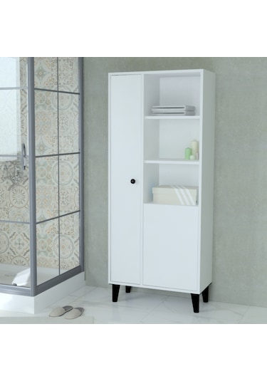 Mobilique Sepetli Bursa Banyo Dolabı 600-00-446 Çok Renkli