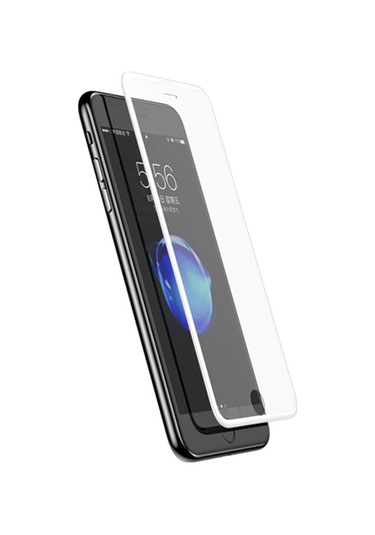 Baseus Apple Uyumlu   iPhone 8-7-6-6S 3D 0,23Mm Full Kırılmaz Cam Ekran Koruyuc