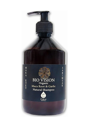 Bio Vision Maka Kökü & Sarımsak Şampuan 500 ML