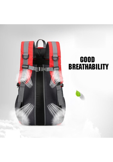 Ruicoo Mavi 40l Nilon Outdoor Montaj Sırt Çantası - Spor, Seyahat Ve Gezi İçin Unisex Çanta Mavi