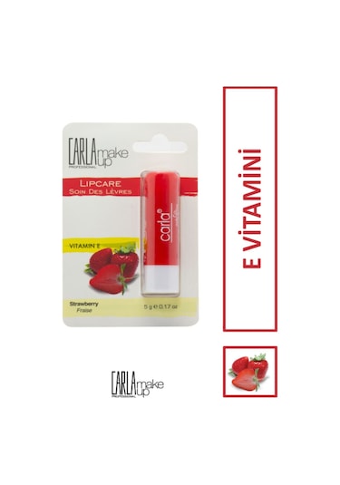 Dudak Bakım Kremi Çilek & Lip Balm Strawberry