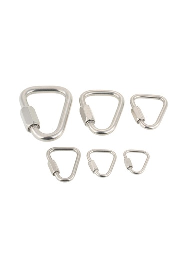 Suofeng Dayanıklı Paslanmaz Çelik Kilitli Karabina - Kamp, Tırmanış Ve Açık Hava Aktiviteleri İçin